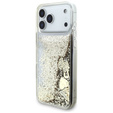 Husă GUESS Liq. Glitter 4 Charms pentru iPhone 17 Pro