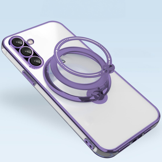 Carcasă magnetică pentru Samsung Galaxy A36 5G, pentru MagSafe, violet