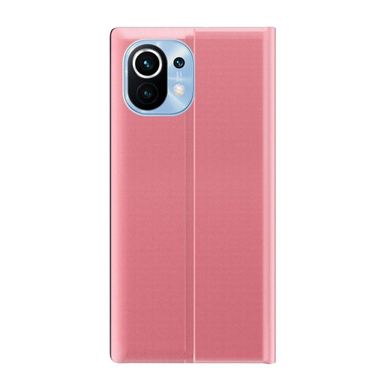 Husă cu clapetă pentru Xiaomi Mi 11, Side View, roz