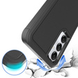 Husa blindată pentru Samsung Galaxy A05s 4G, Dual Shockproof, negru