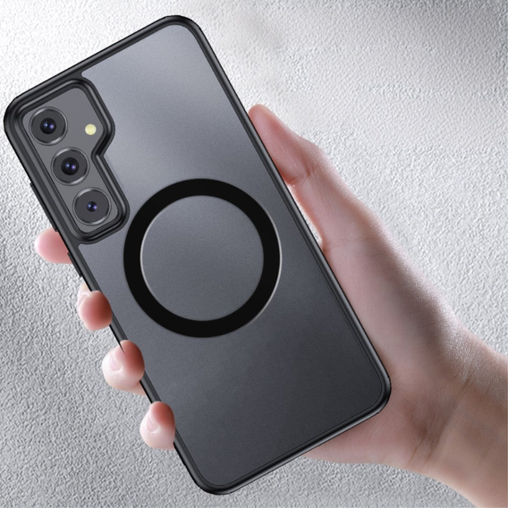 Husă pentru Samsung Galaxy A55 5G, Fusion Hybrid Case, pentru MagSafe, negru