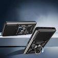 Husă blindată pentru Honor 400 Lite, CamShield Slide, negru