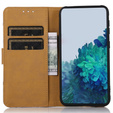 Cu clapetă pentru Motorola Moto E13, Wallet Tree, albastru