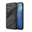 Husa pentru Oppo Reno7 4G, Military kickstand, albastru
