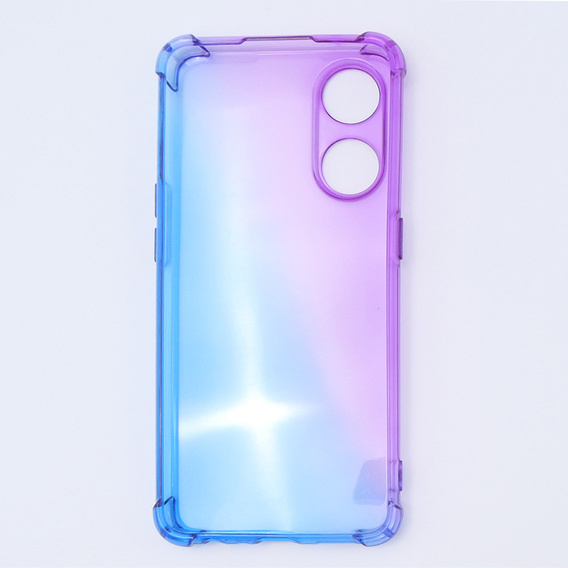 Husa pentru Oppo Reno8 T, Gradient Dropproof, Violet / albastru