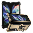 Husă blindată pentru Samsung Galaxy Z Fold 4 5G, Nox Case Ring, de aur