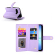 Wallet Zipper Pocket flip caz pentru Samsung Galaxy A17 5G, Wallet Zipper Pocket, violet