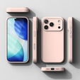Carcasă Ringke pentru iPhone 17 Pro Max, Silicone Magnetic MagSafe, Pink Sand