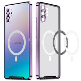Carcasă de protecție pentru camera foto pentru Samsung Galaxy Note 10+ Plus, CamShield MagSafe, transparent / violet