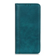 Husa cu clapetă pentru Motorola Edge 50 Ultra, Split Leather, verde
