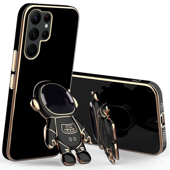 Huse pentru Samsung Galaxy S22 Ultra, Astronaut, negru