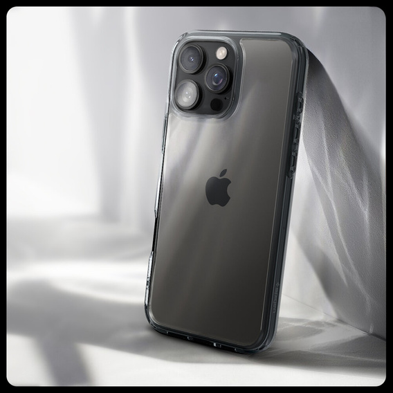 Carcasa Spigen pentru iPhone 16 Pro, Ultra Hybrid, gri + sticlă temperată 9H