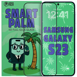 Sticlă temperată 5D Full Glue Smart Palm pentru Samsung Galaxy S23
