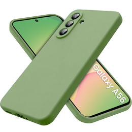 Husa pentru Samsung Galaxy A56 5G, Silicone Lite, verde