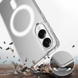 Husă pentru Samsung Galaxy S25 Edge, Fusion Hybrid Case, pentru MagSafe, transparentă