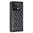 Cu clapetă pentru Xiaomi Redmi Note 13 5G, Wallet, BINFEN COLOR, negru