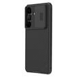 Husă NILLKIN Camshield Pro cu capac pentru cameră pentru Samsung Galaxy S26 Ultra, negru