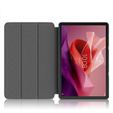 Husă pentru Lenovo Tab P12, Smartcase cu spațiu pentru stylus, negru