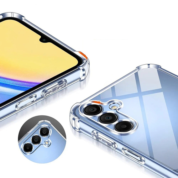 Huse pentru Samsung Galaxy A16, Dropproof, transparentă