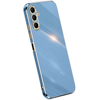 Husă pentru Samsung Galaxy M15 5G, Glamour CamShield, albastru