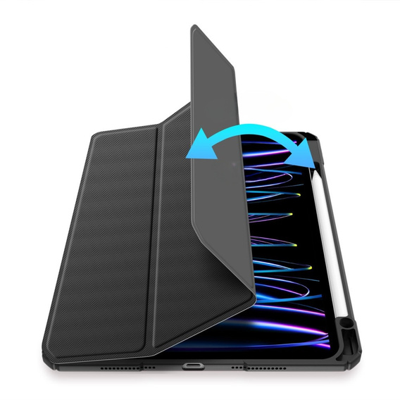 Husa pentru iPad Pro 13" 2024 (7 gen.), Dux Ducis TOBY, negru