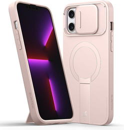 Husă pentru iPhone 13 Pro Max/12 Pro Max Suritch Shockproof, Suritch Shockproof, pentru MagSafe, roz