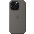 Carcasă originală Apple din silicon MagSafe pentru iPhone 16 Pro, Stone Gray MYYL3ZM/A