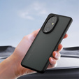 Huse pentru Honor 200 Pro 5G, Fusion Hybrid, transparent / negru