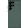 Husă NILLKIN pentru Samsung Galaxy S23 Ultra, husă CamShield din silicon pentru MagSafe, verde
