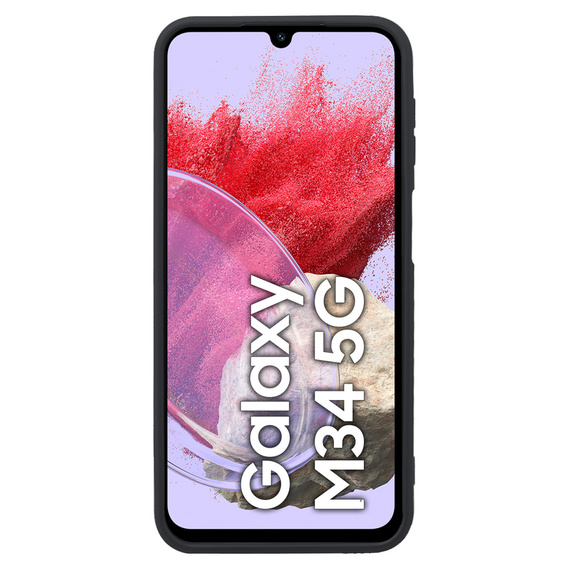 Husa pentru Samsung Galaxy M34 5G, Silicone Lite, negru