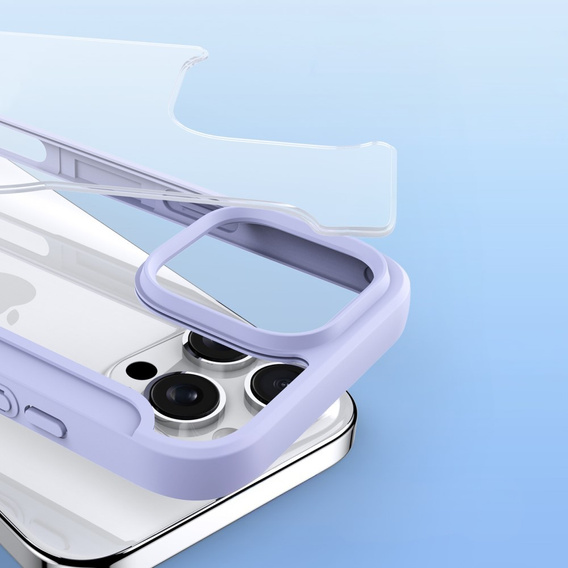 Dux Ducis Huse pentru iPhone 16 Pro, Skin X Pro, MagSafe, violet