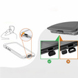 Husă pentru iPhone Air, impermeabilă IP68, SHELLBOX MagSafe, negru