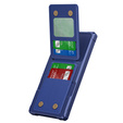 Husa pentru Samsung Galaxy S25 Ultra, Card Holder Kickstand, albastru închis