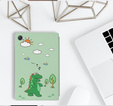 Huse pentru Lenovo Tab M10 Plus Gen 3, walking dinosaur