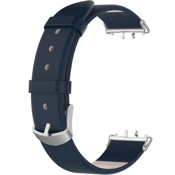 Curea din piele pentru Samsung Galaxy Fit 3, albastru
