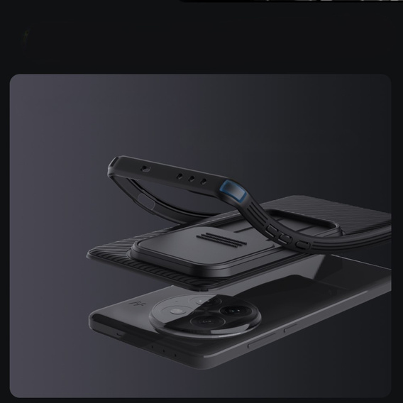 Carcasă blindată Nillkin pentru OnePlus 13, CamShield Pro, negru