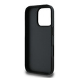 Husă rigidă Karl Lagerfeld Monogram Karl & Choupette Head Pin pentru iPhone 16 Pro