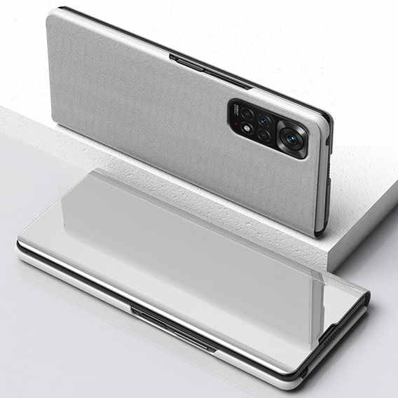 Huse pentru Xiaomi Redmi Note 11 / 11S, Clear View, de argint