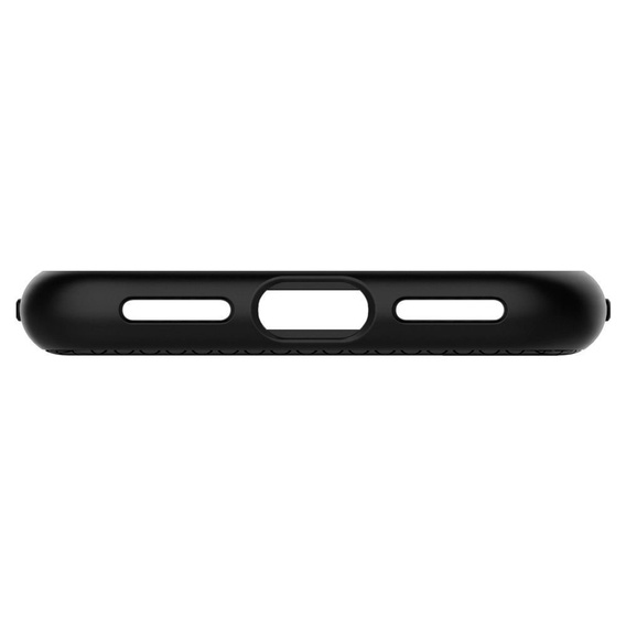 Husă Spigen Liquid Air mată neagră pentru Apple iPhone X / Xs