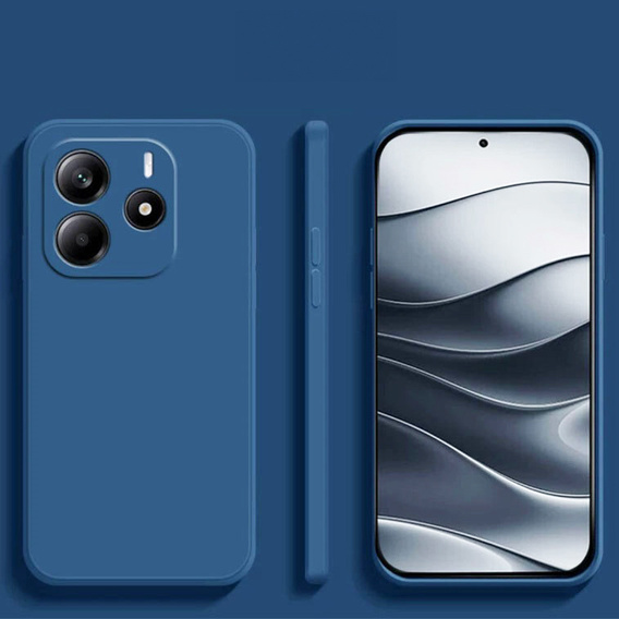 Husa pentru Xiaomi Redmi Note 14 4G, Silicone Lite, albastru