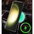 Huse pentru Samsung Galaxy S23 Ultra, Heavy Duty Ring Belt Clip, verde
