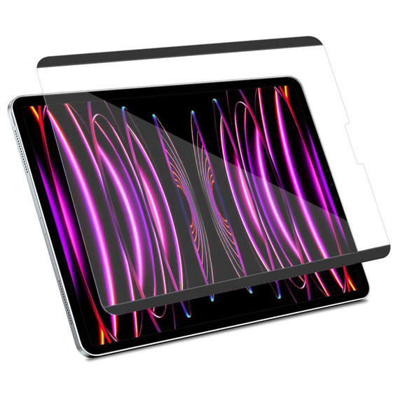 Folia de protecție PVC Paper feel pentru iPad Pro 12.9" 2022/2021/2020 (6/5/4 gen.), negru