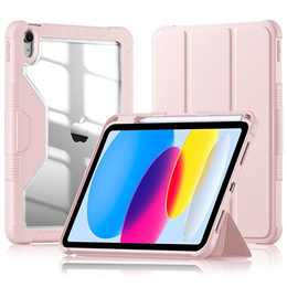 Husă pentru iPad 11" 2025 A16 (11 gen.) / iPad 10.9" 2022 (10 gen.), Smartcase Hybrid, cu spațiu pentru stylus, roz