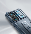 Husă blindată pentru Samsung Galaxy A56 5G, Dexnor Full Body (Two Frames), albastru