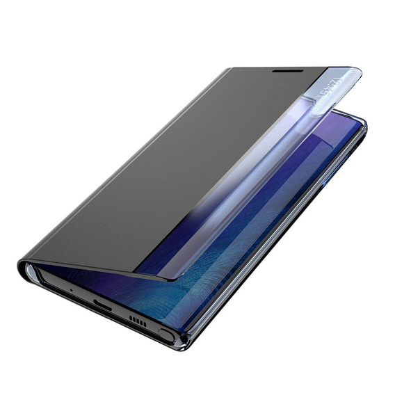 Husă cu clapetă pentru Samsung Galaxy A32 5G, Side View, albastru închis