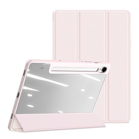 Husa pentru Samsung Galaxy Tab S10 Lite / S10 FE / S9 FE, Dux Ducis TOBY, roz