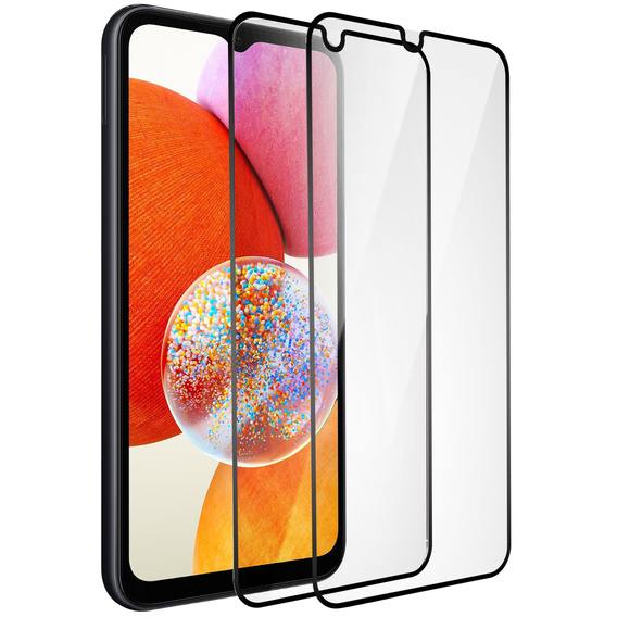 2x sticlă ceramică ERBORD Hybrid Glass pentru Samsung Galaxy A14 4G/5G
