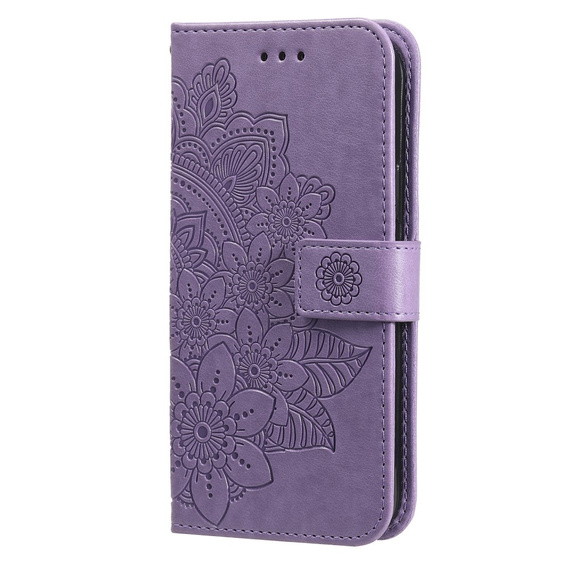 Cu clapetă pentru Realme C67, Mandala, violet