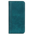 Huse pentru Xiaomi Redmi Note 13 Pro 4G / Xiaomi Redmi Note 14S / Xiaomi Poco M6 Pro 4G, Wallet Litchi Leather, verde