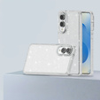 Huse pentru Samsung Galaxy S25 Edge, Glittery Powder, transparentă